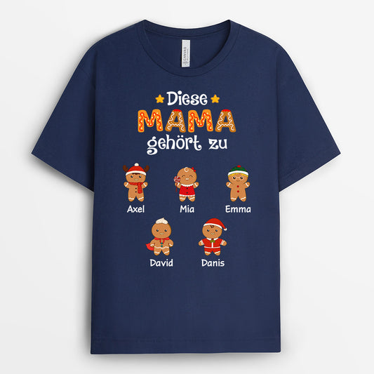 0661Age2 Personalisierte Geschenke T Shirt  Enkelkinder Mama Oma