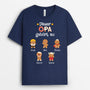 0721AGE1 Personalisierte Geschenke T Shirt Kekse Enkelkinder Opa Vater Vatertag