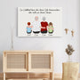 0732CGE3 Personalisierte Geschenke Leinwand Kinder Enkelkinder Oma Opa