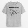 0749A290CGE2 Personalisierte Geschenke T Shirt Hunde Hundepapa Hundebesitzer Hundeliebhaber