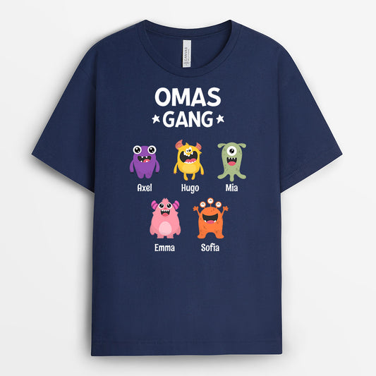 0795AGE2 Personalisierte Geschenke T Shirt Kinder Mama Oma