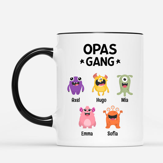 0795MGE2 Personalisierte Geschenke Tasse Kinder Papa Opa