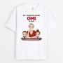 0799AGE1 Personalisierte Geschenke T Shirt Punktmuster Kinder Mama Oma