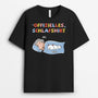 0804AGE1 Personalisierte Geschenke T Shirt Katzen Katzenliebhaber Katzenbesitzer