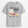 0825AGE2 Personalisierte Geschenke T Shirt Kinder Enkel Papa Opa