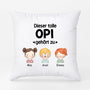 0840PGE3 Personalisierte Geschenke Kissen Kinder Papa Opa