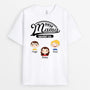 0856AGE1 Personalisierte Geschenke T Shirt Kinder Enkelkinder Mama Oma