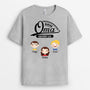 0856AGE2 Personalisierte Geschenke T Shirt Kinder Enkelkinder Mama Oma