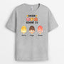 0876AGE2 Personalisierte Geschenke T Shirt Kinder Enkelkinder Papa Opa