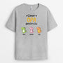 0879AGE2 Personalisierte Geschenke T Shirt Kinder Enkelkinder Papa Opa