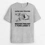 0883AGE2 Personalisierte Geschenke T Shirt Kinder Enkelkinder Papa Opa