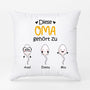 0885PGE2 Personalisierte Geschenke Kissen Kinder Enkelkinder Mama Oma