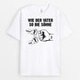 0890AGE2 Personalisierte Geschenke T Shirt Kinder Enkelkinder Papa Opa