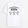 0894AGE2 Personalisierte Geschenke T Shirt Spieler Kinder Enkelkinder Mama Oma