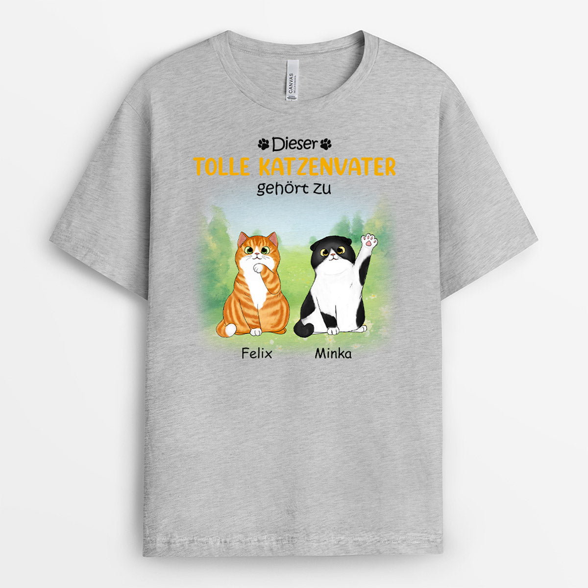 0902AGE2 Personalisierte Geschenke T Shirt Katzen Katzenliebhaber Katzenbesitzer_72c7085e 8ac2 46c8 b450 0c17be5cf3c3