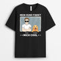 0917AGE1 Personalisierte Geschenke T Shirt Hunde Hundeliebhaber Hundebesitzer